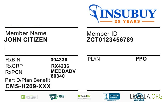 Carte d'assurance maladie du Nicaragua